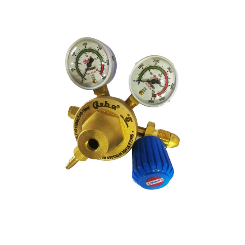 Single-Stage-Double-Meter-Regulator-Heavy-Duty-N2